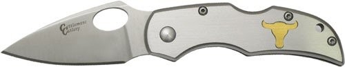 Cattlemans Cutlery Deuce Lockback Folder Tactical Steel Pocket Knife - CC0016