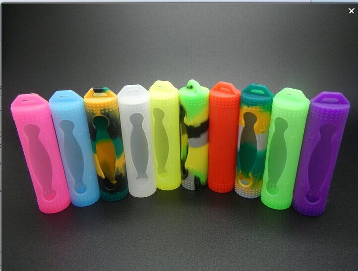 4 Assorted SILICONE  PLASTIC STORAGE PROTECTIVE CASE HOLDER BOX 18650 BATTERY