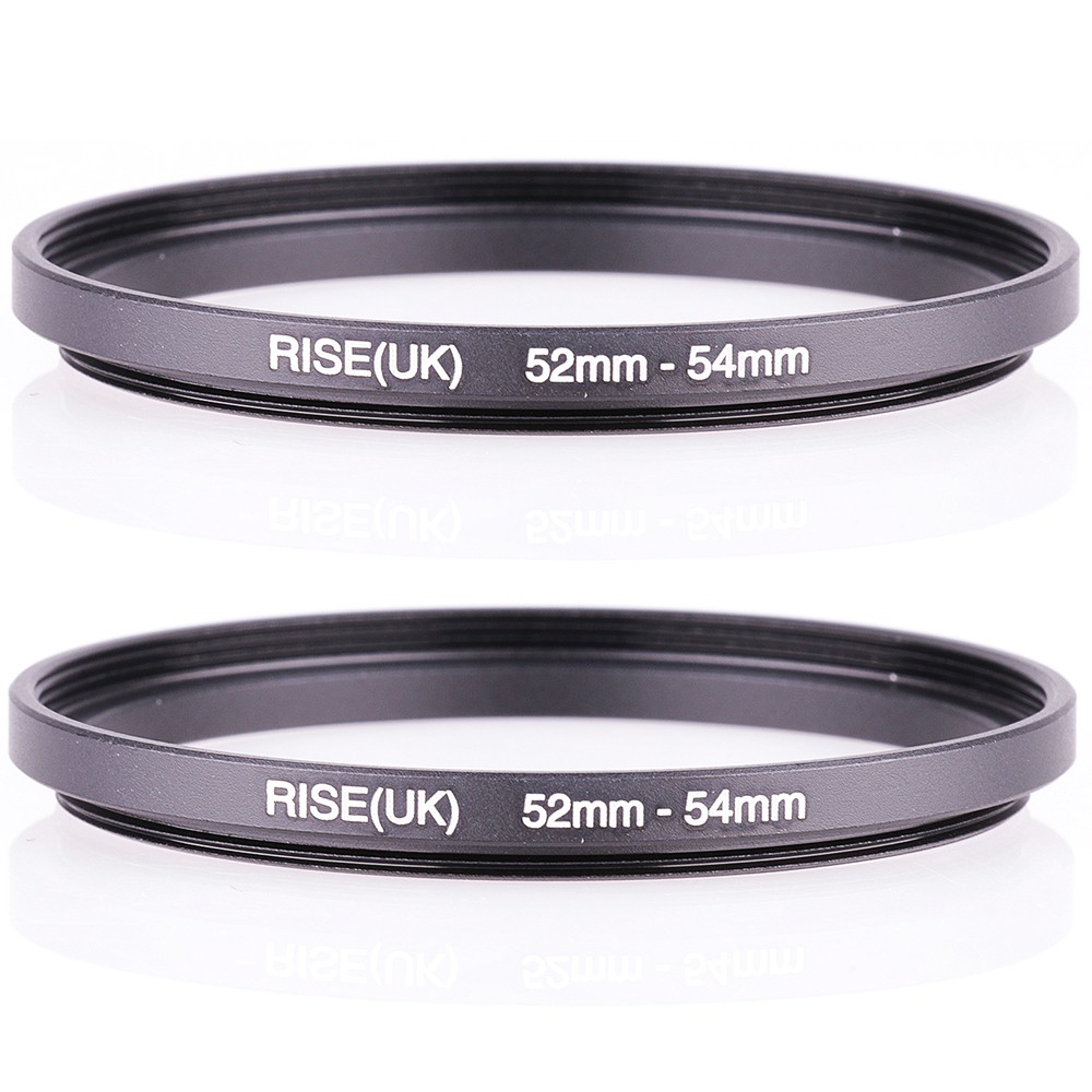 RISE(UK) 52-54MM 52MM- 54MM 52MM to 54MM Step UP filter Ring Filter Adapter