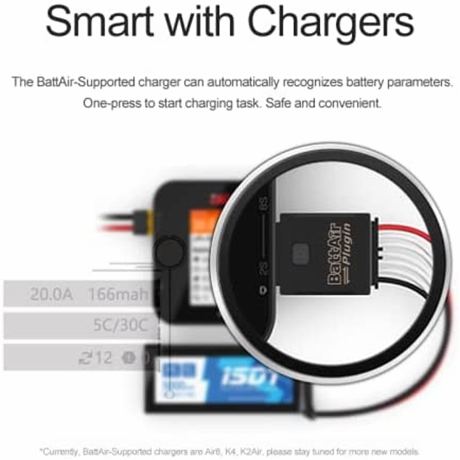 ISDT BattAir Plugin Voltage Checker Bluetooth Control (2S/5PCS)
