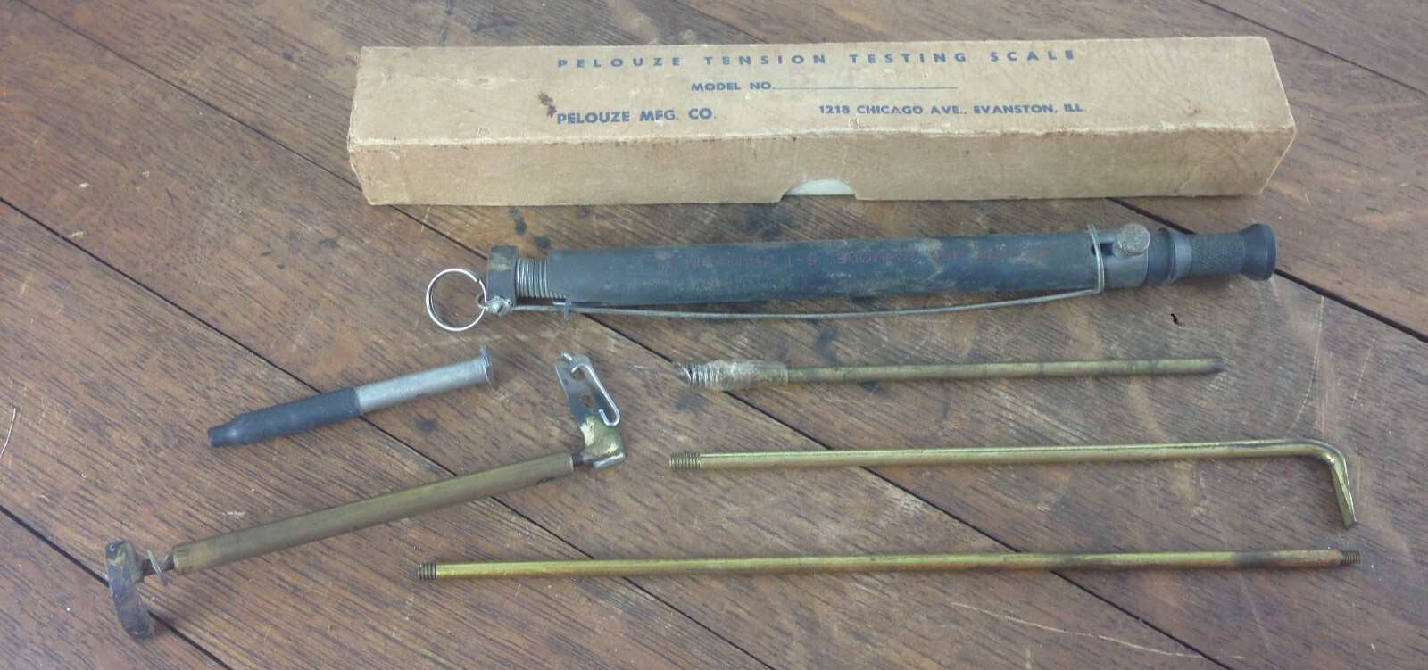 Vintage T-5 PELOUZE TENSION TESTING SCALE