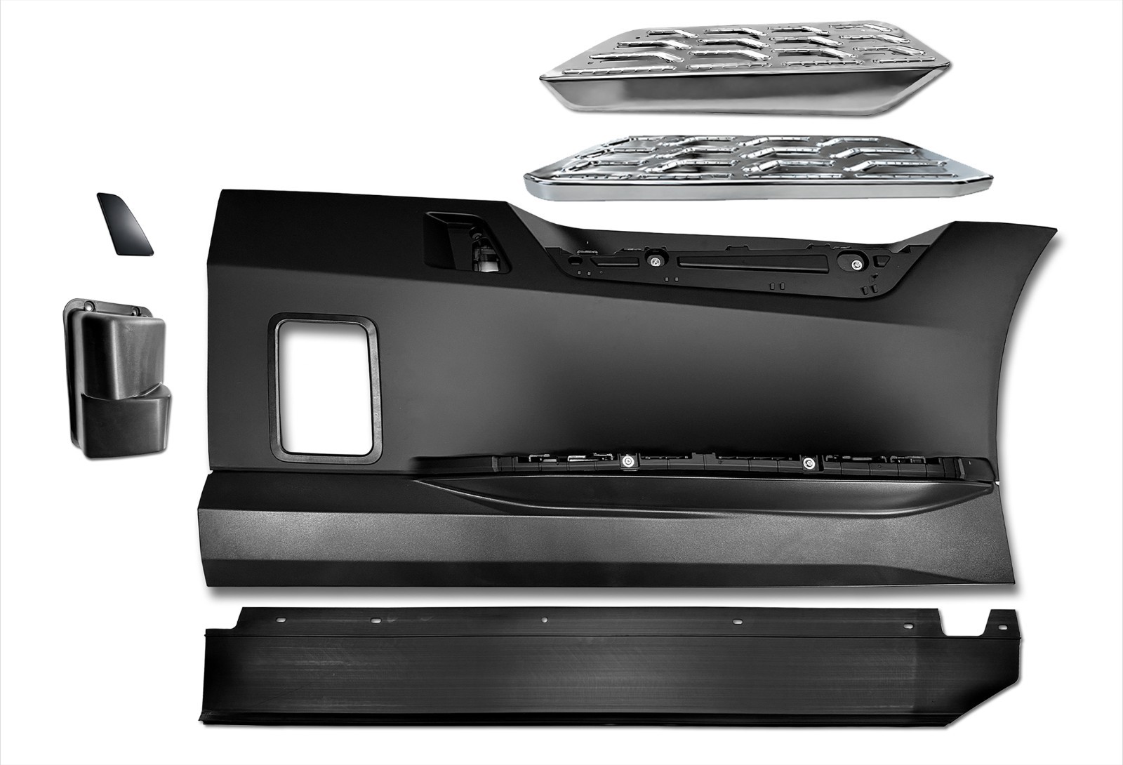 Front Fairing Panel with Step Full Set Right Compatible with Volvo VNL 2025 2026