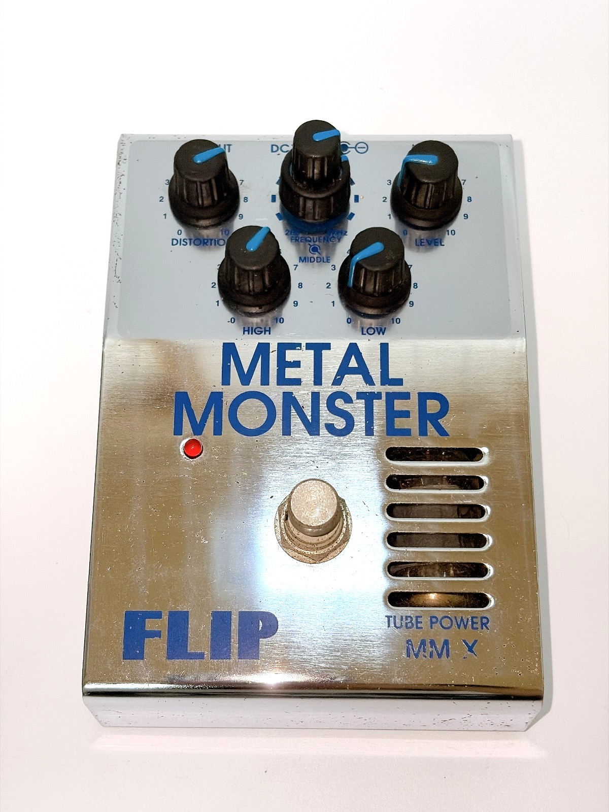 Guyatone FLIP MM-X Vacuum Tube Metal Monster Tube Power Distortion Effect Pedal