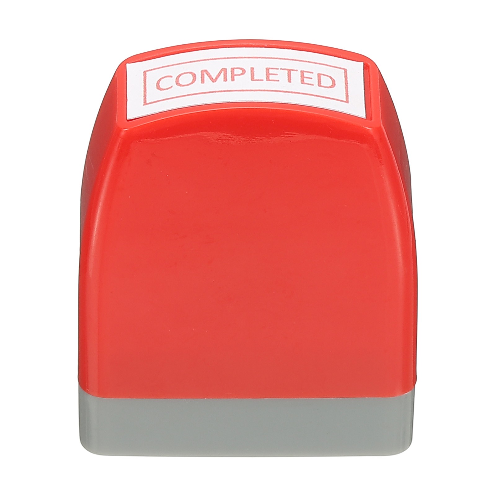 Completed Notice Stamp, Office Stamp Pre Inked Stamp, Red