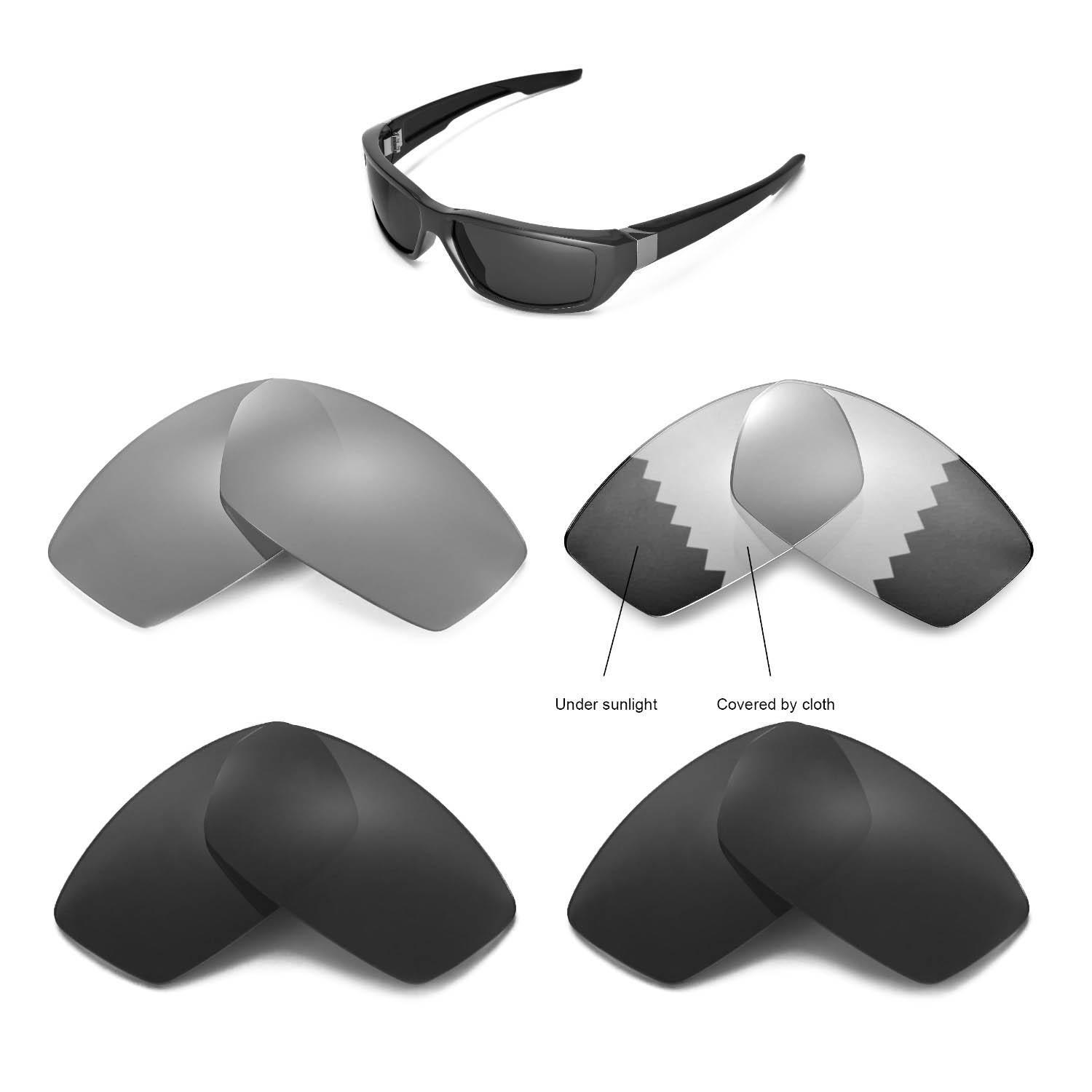 Walleva Replacement Lenses for Spy Optic Dirty MO Sunglasses - Multiple Options