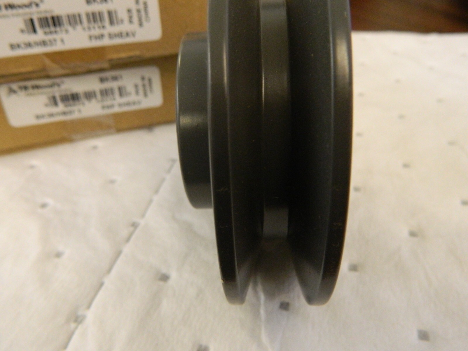TB WOOD'S 1″ Bore Diam 3-3/4″ OD 3pk Finished Bore Single Groove Sheave BK361