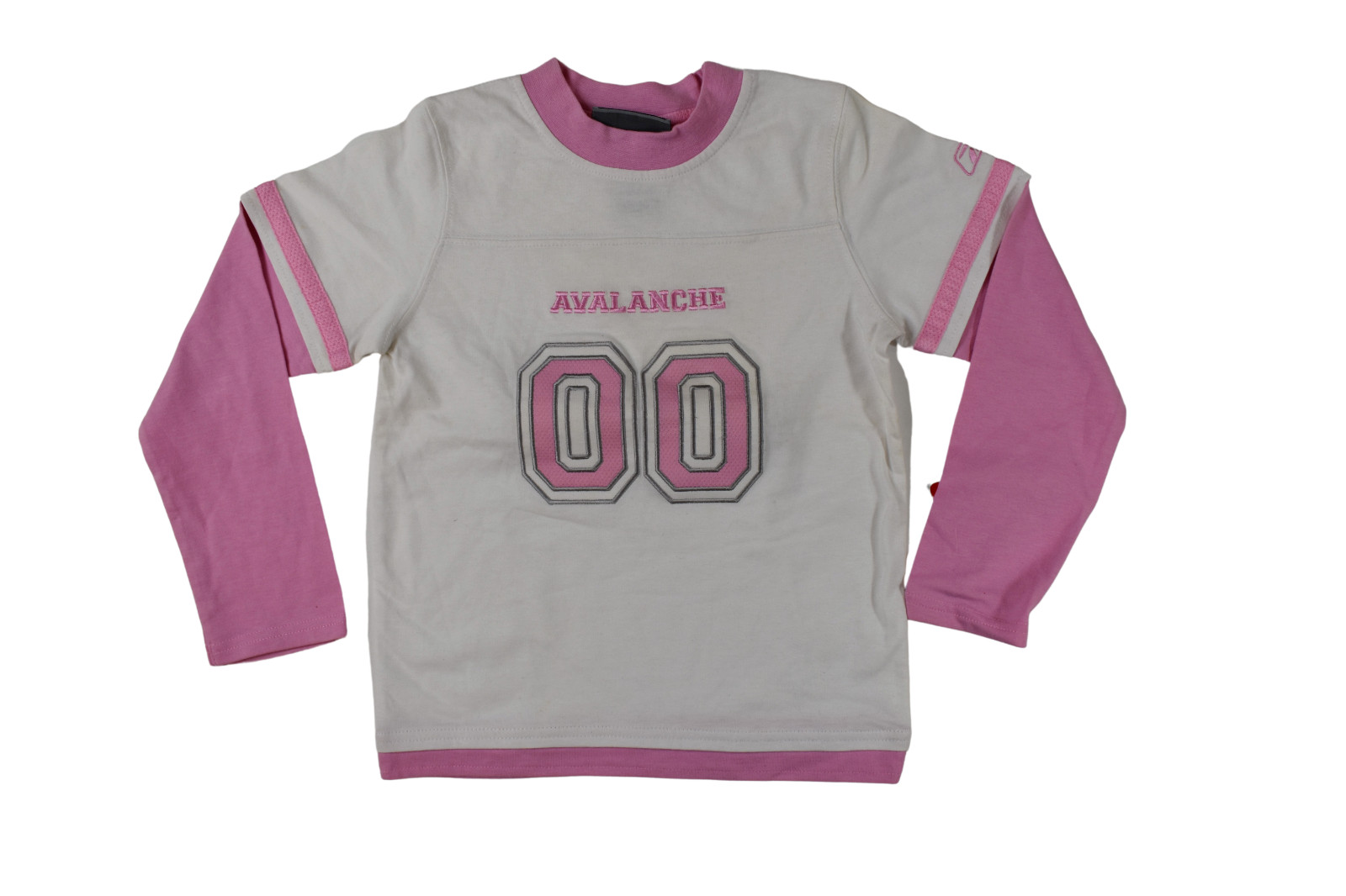 Reebok Little Girls Colorado Avalanche #00 Hockey Shirt NWT M(5-6), L(7)