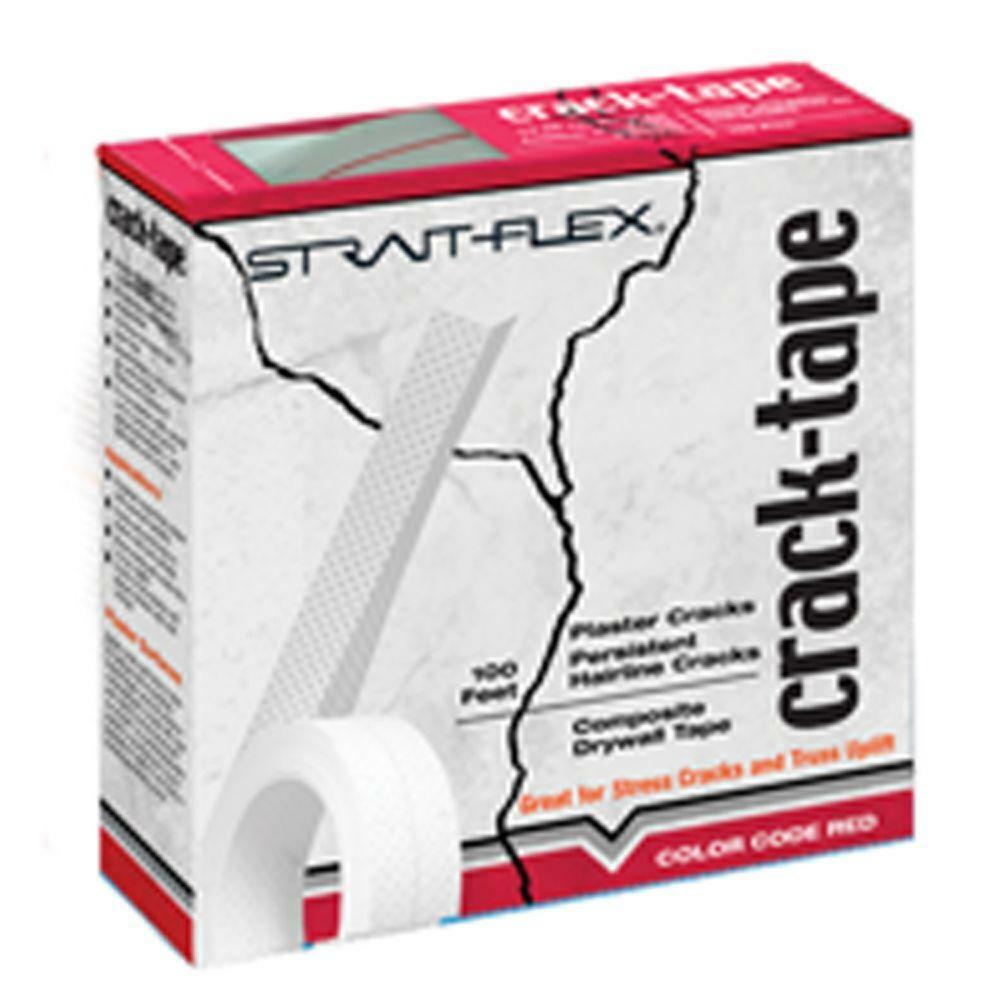 Strait-Flex Crack Tape Drywall Plaster Joint Tape CT50S 2 In. X 50 Ft. Roll