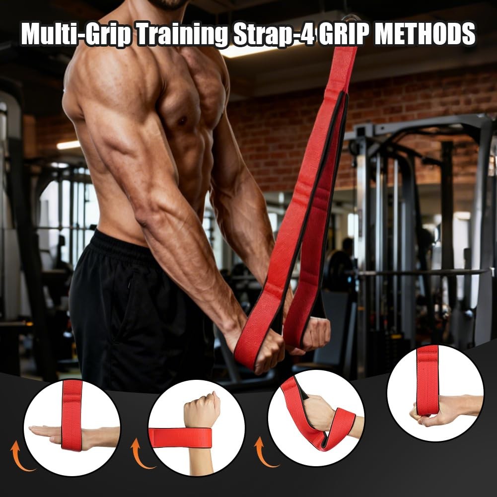 Tricep Rope Cable Attachment for Push Downs, Face Pulls & Full-Body Workouts