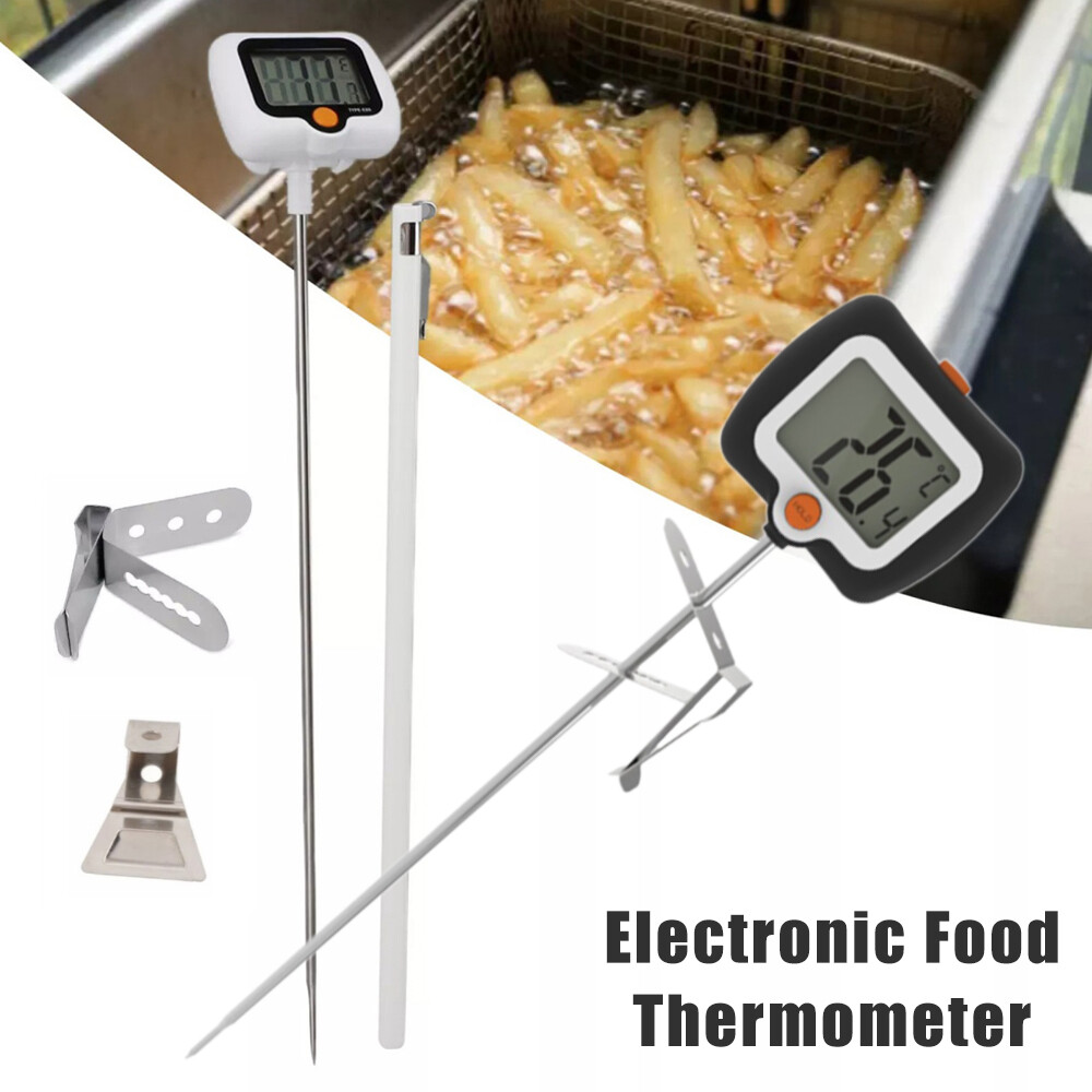 Digital Candy Deep Fry Thermometer 10 Inch Instant Read Meat Cooking Tool