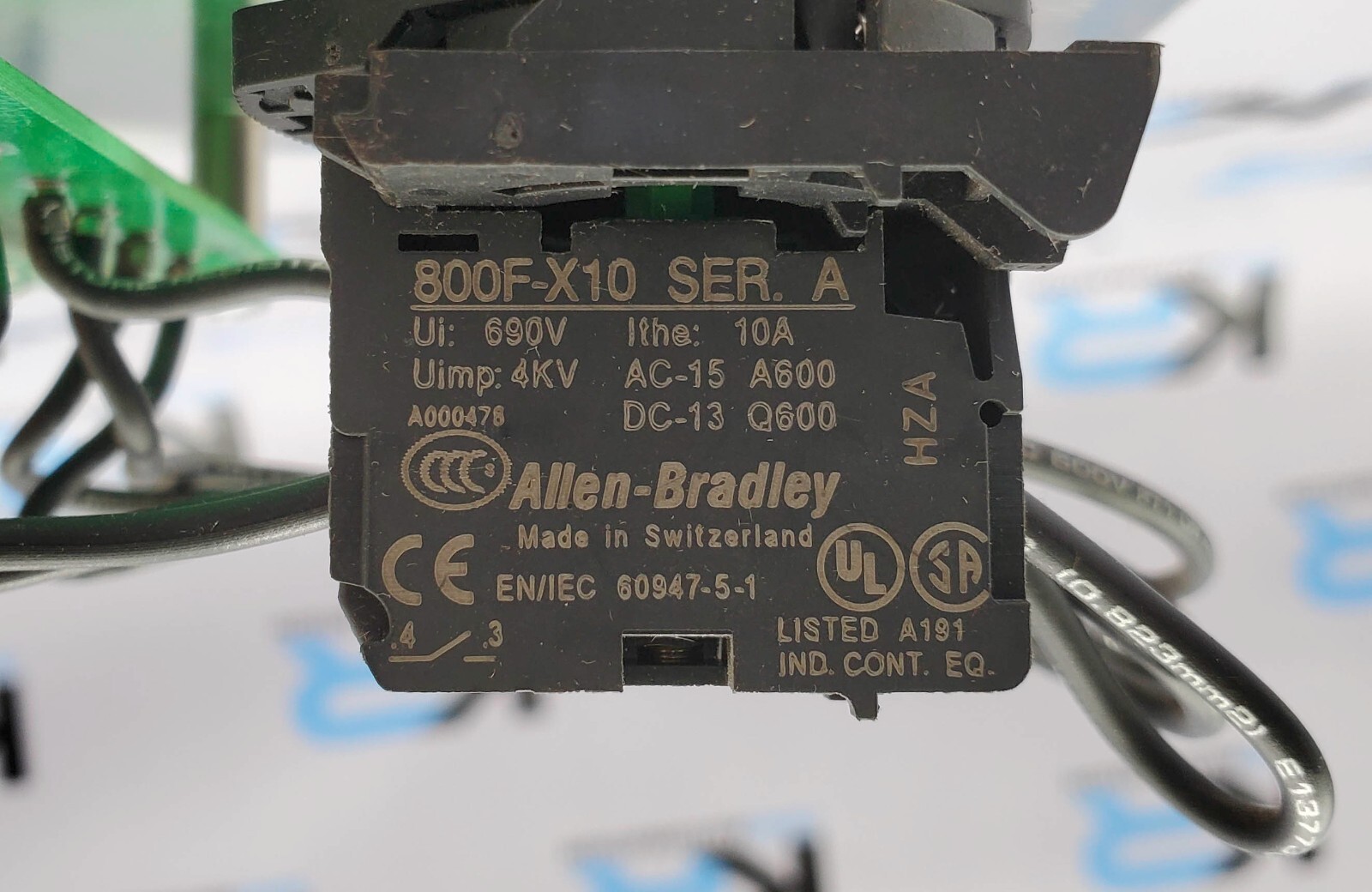 Allen Bradley ACI99M00037 PowerFlex Drive Bypass Control Panel 120VAC