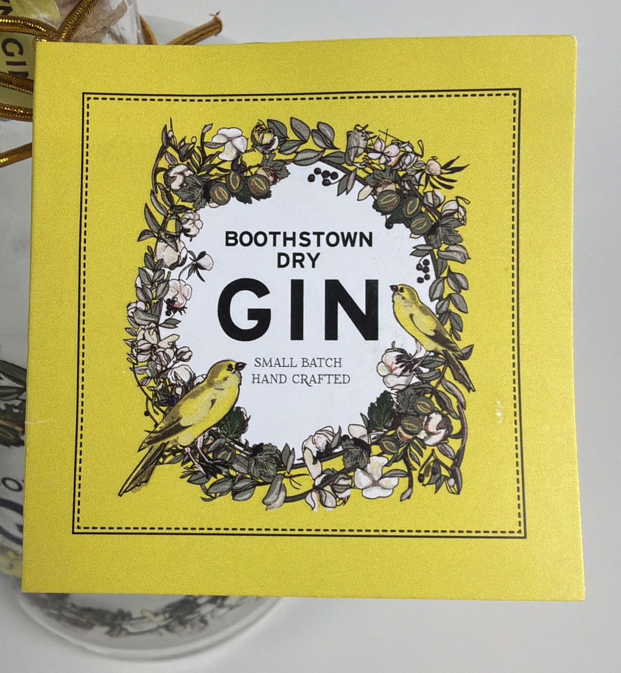 Boothstown Dry Gin Empty Bottle UK England Manchester