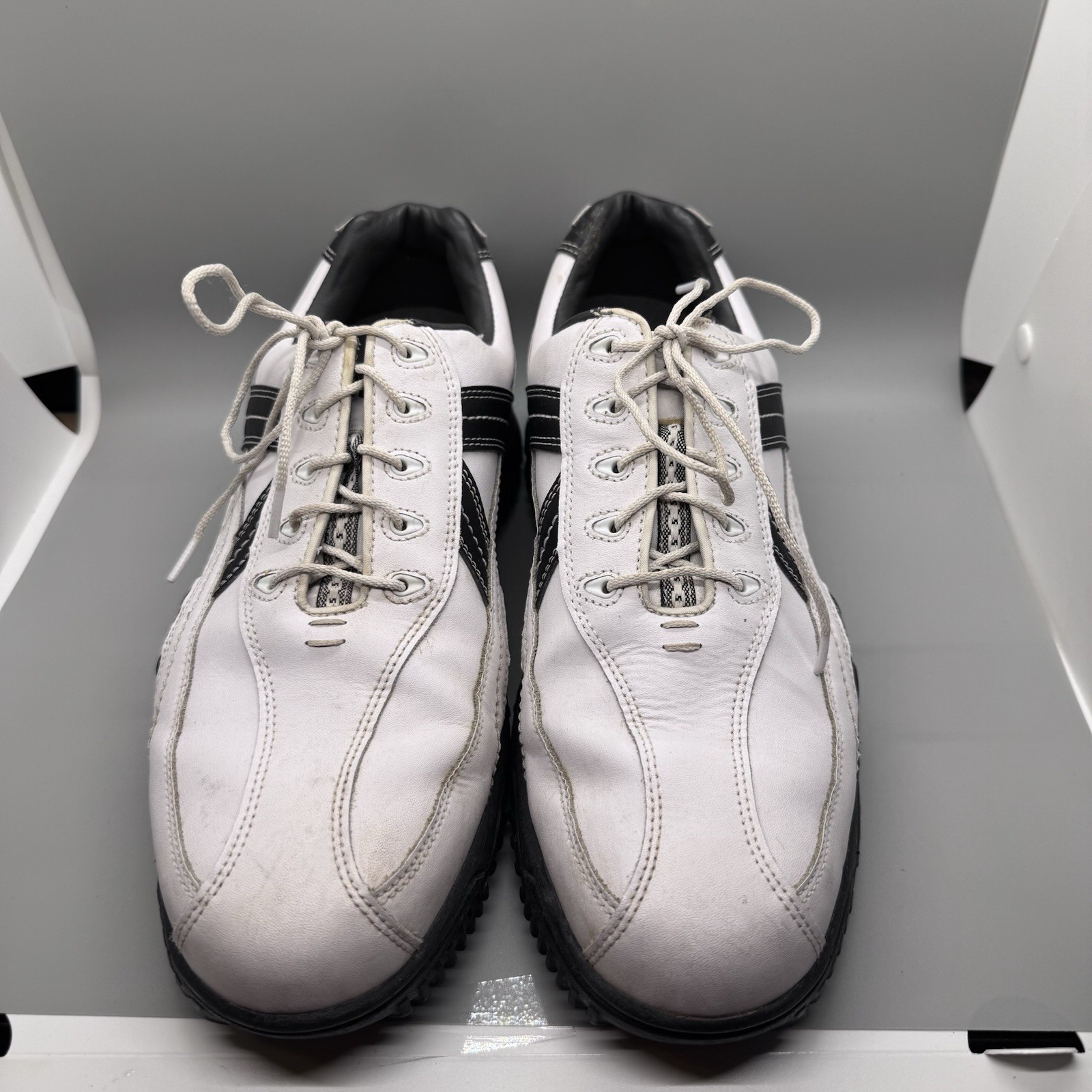 FJ Contour Jogger White Golf Shoes Size 9 1/2 M Men's