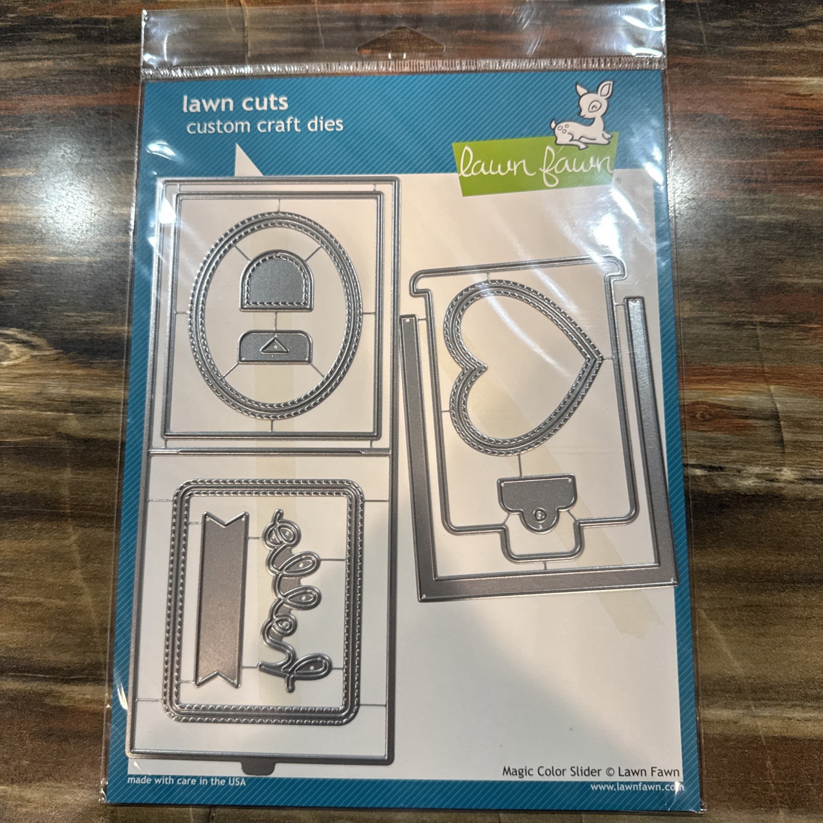 Lawn Fawn Magic Slider Die Cut NIP