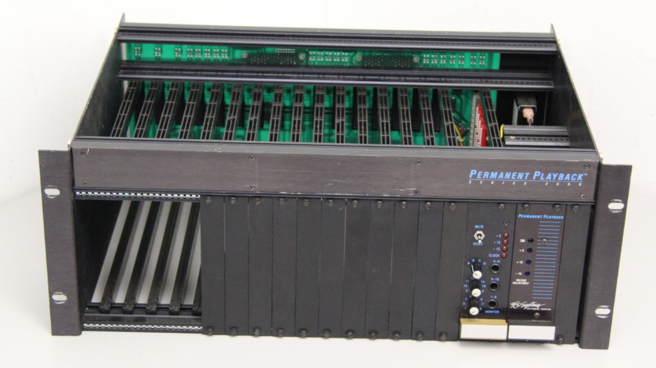 Vintage 360 Systems Permanent Playback 2000 Series Rack With Power Supply