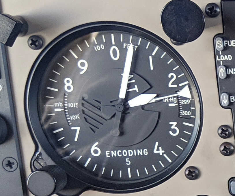 Altimeter encoding United Instruments 5035P-40
