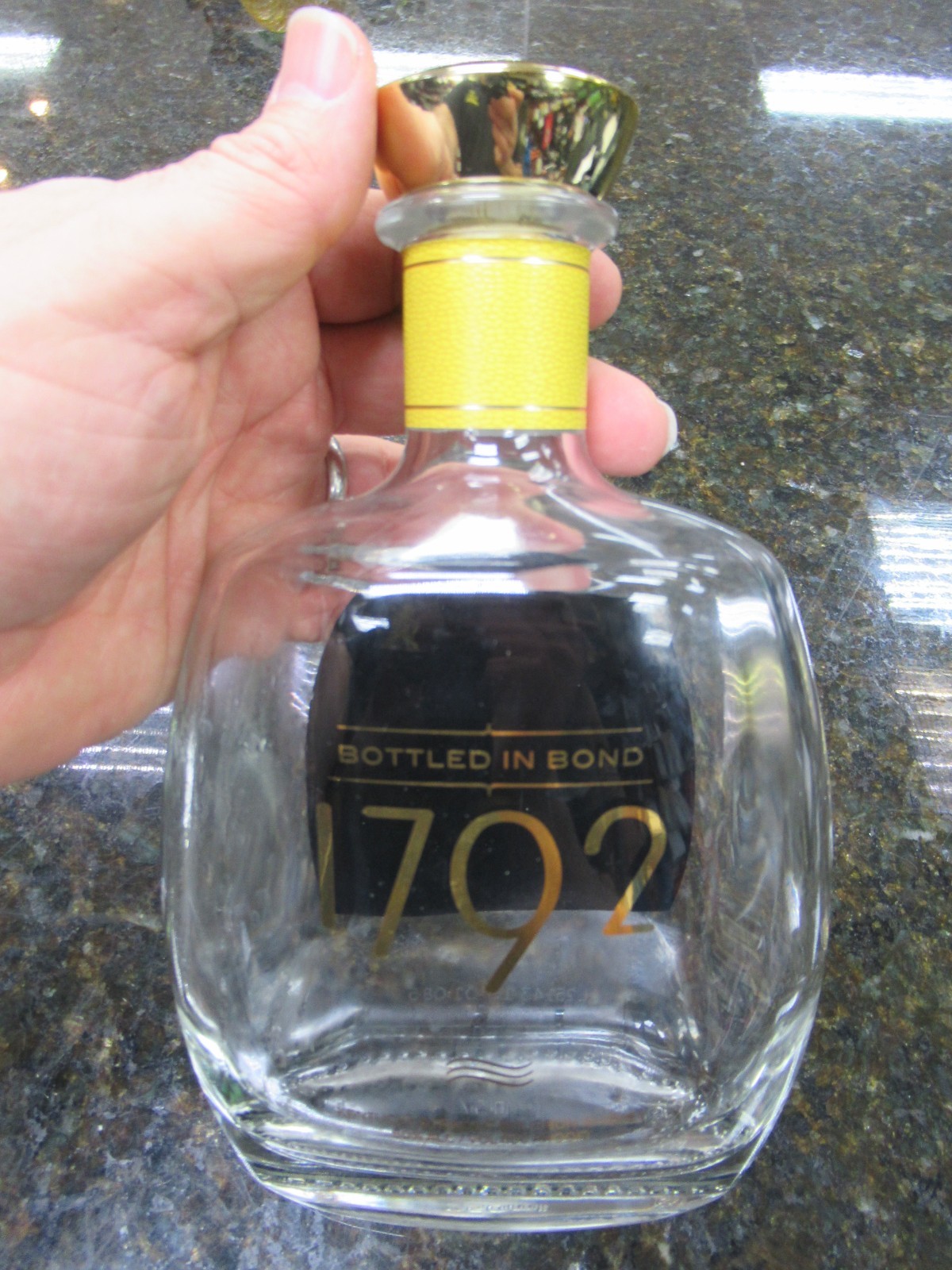 SUPER NICE!! 1792 Bottled-in-Bond STORE PICK Bourbon EMPTY Unwashed Bottle 750ml