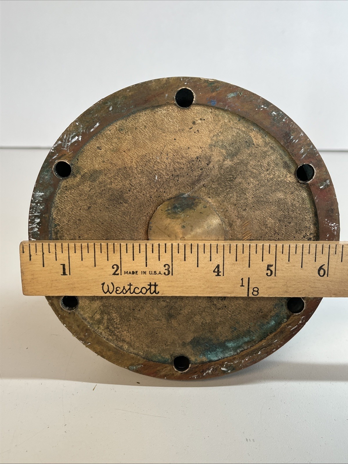 PAIR-Bronze Single Speed Winch 1920's Vintage