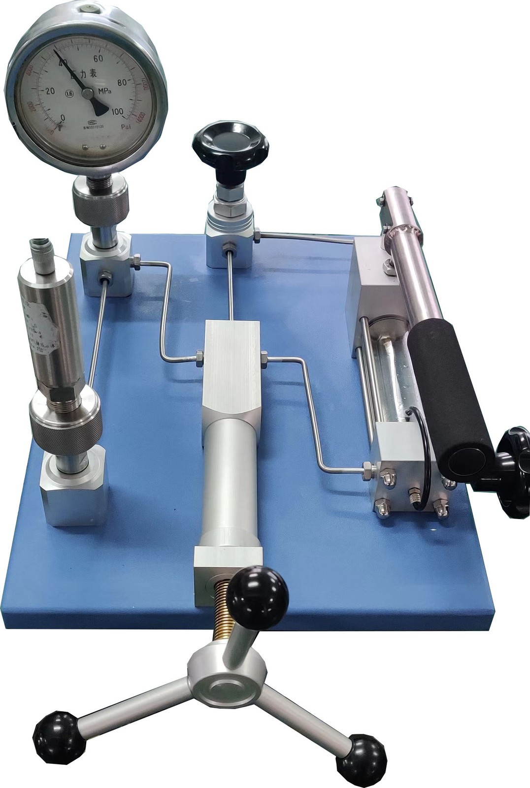 Desktop Pressure Calibration Bench -Manual -Hydraulic -High-pressure Testing