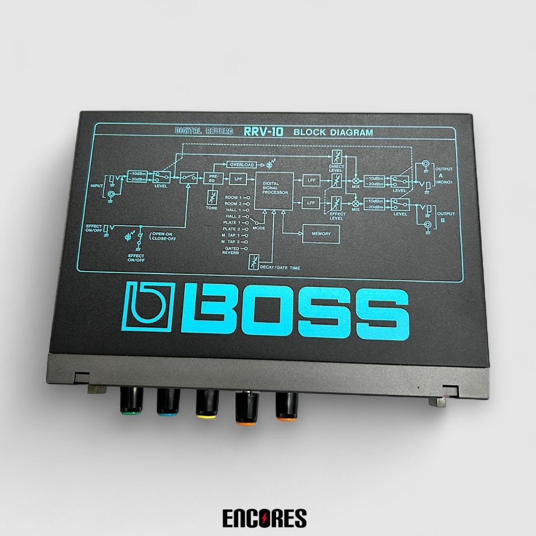 Boss RRV-10 Digital Reverb Guitar Effects From Japan