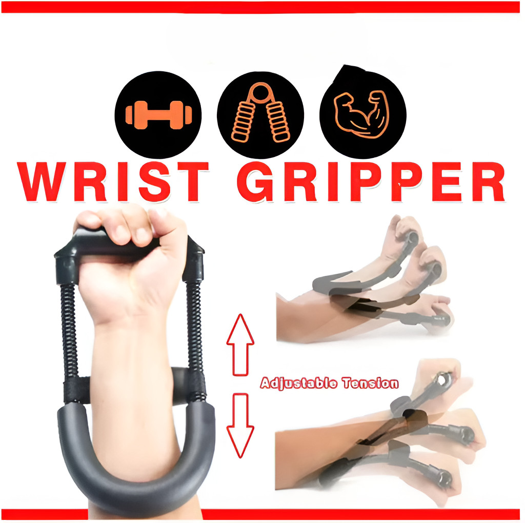 Grip Power Adjustable Wrist & Forearm Hand Strength Trainer Exercise