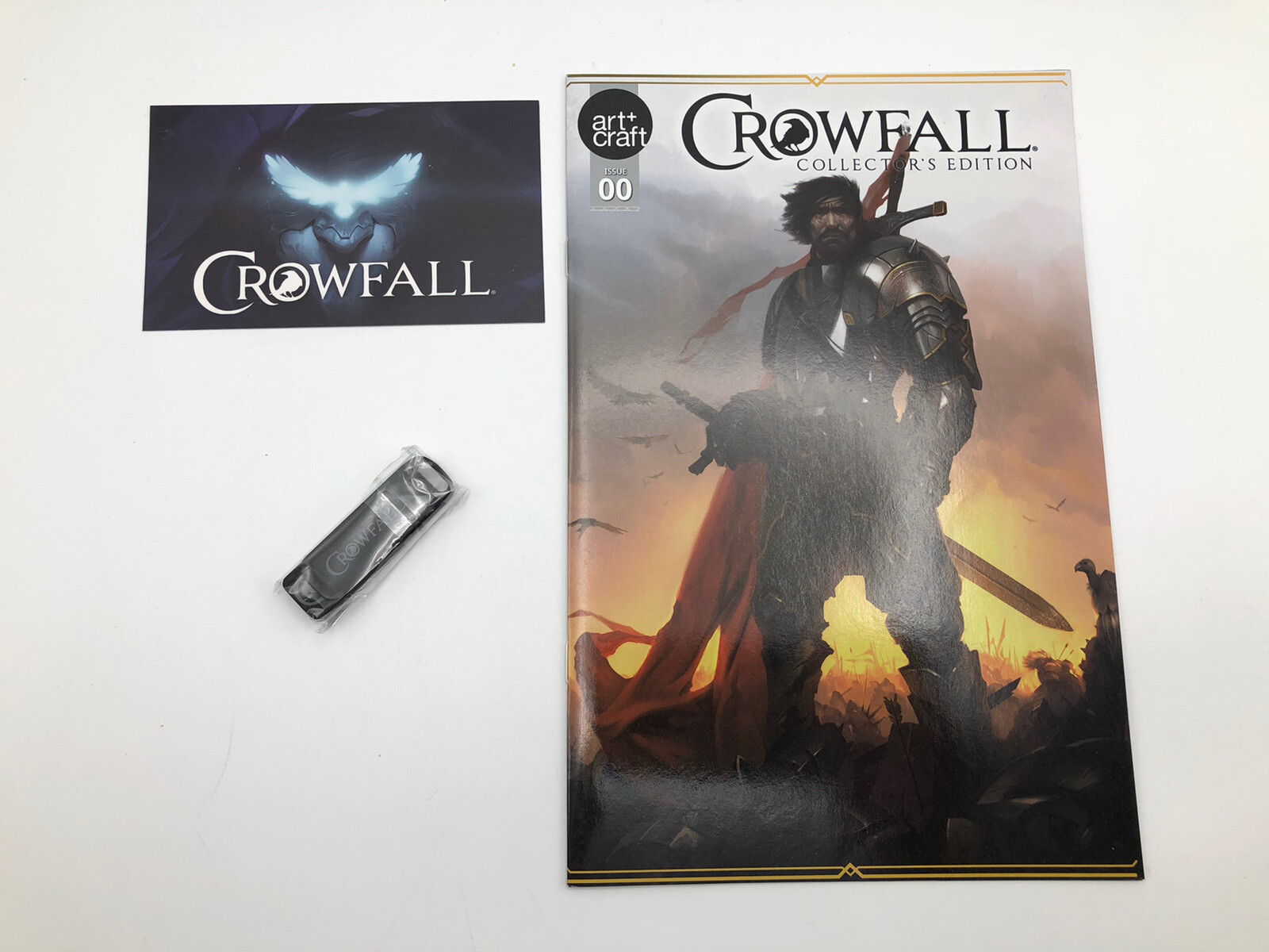 Crowfall Collector's Edition Comic And Usb Thumb Drive