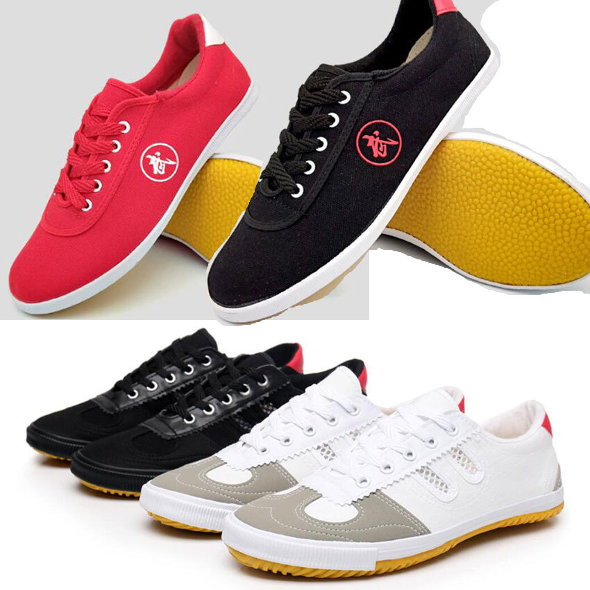 Chinese Kung Fu Tai Chi Shoes Adult Unisex Wushu Slipper Martial Arts Soft Flat