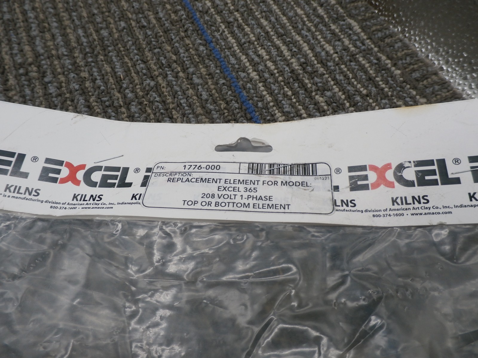 New 208 volt 1 phase top or bottom element For EXCEL 365 1776-000