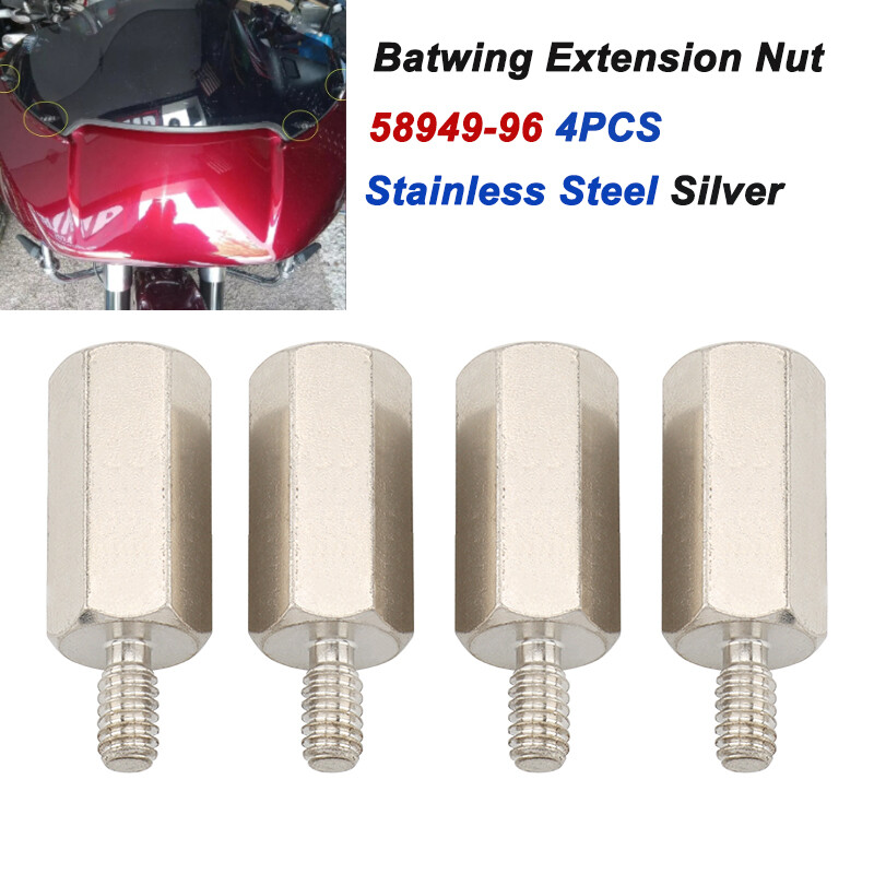Batwing Extender Nut Standoff Stud Outer Fairing For Harley Electra Street Glide