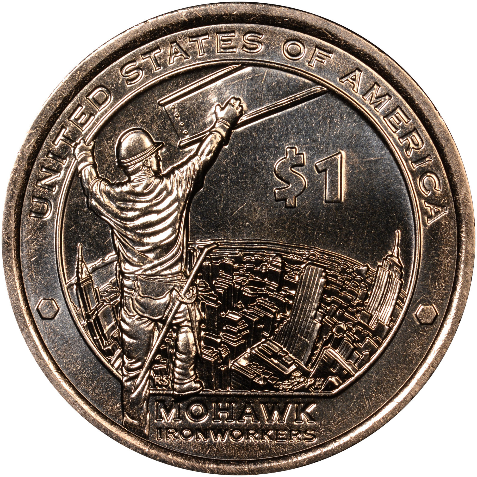 2015 P & D Native American (Sacagawea) Dollar Gem Bu Pair IN STOCK