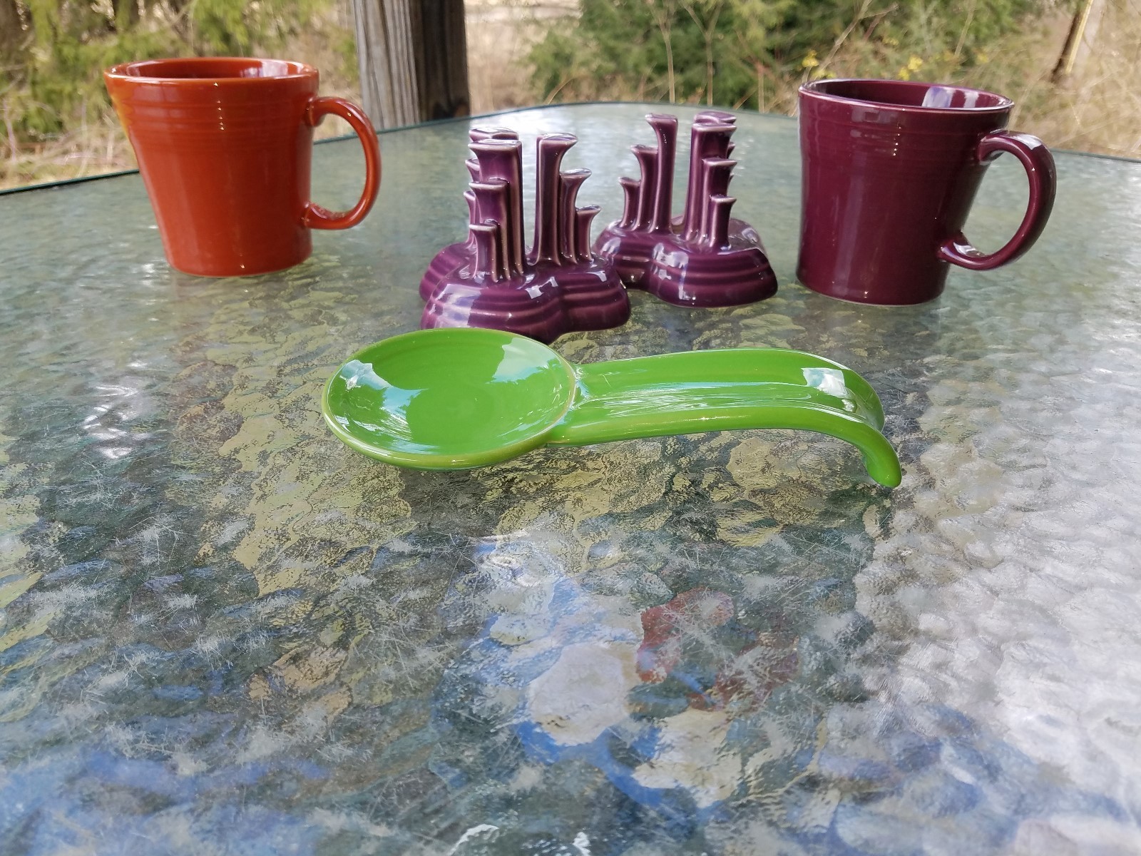 SPOON REST shamrock green FIESTAWARE FIESTA WARE new