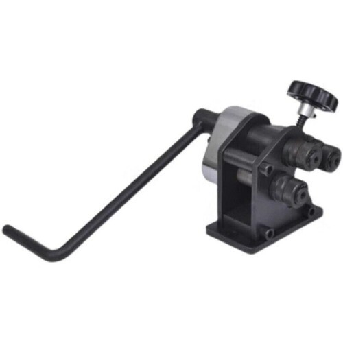 Manual Rolling Machine Three Roll Gear Bending Tools Hand-Cranking Pipe Bender