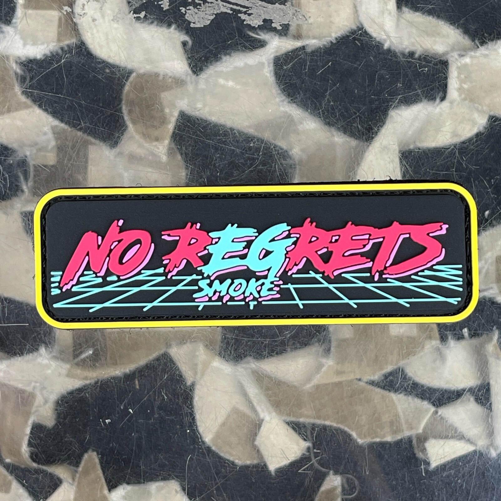 NEW Enola Gaye No Regrets Rubber Patch