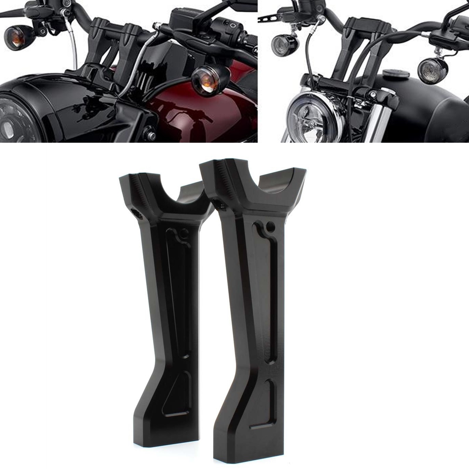 1 Pair Tall Handlebar Riser Handle Bar Riser For Harley PA1250 RA1250S 2021-2023