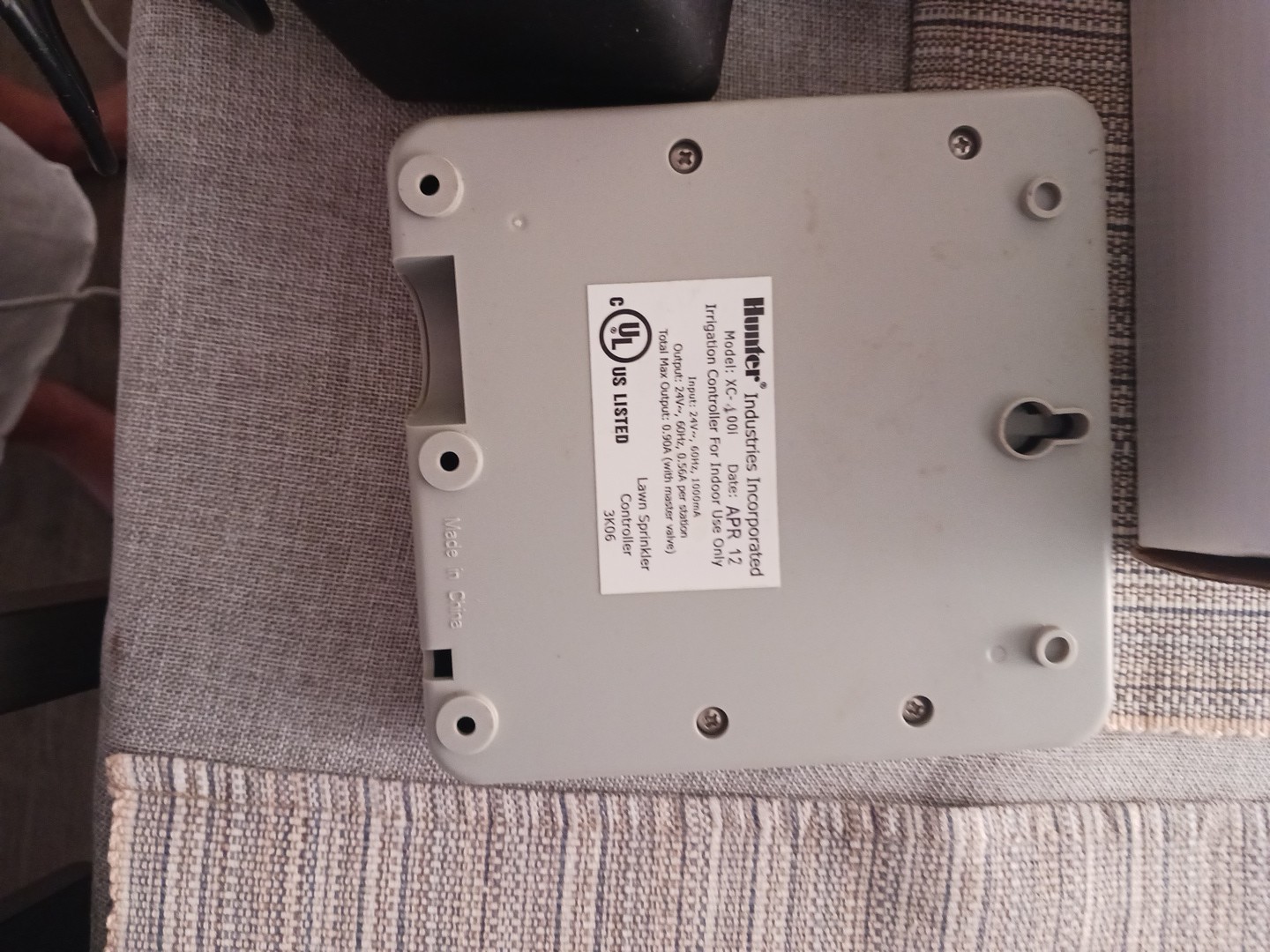 Hunter X-Core XC-800i 8 Zone Irrigation Timer Controller No Power Supply