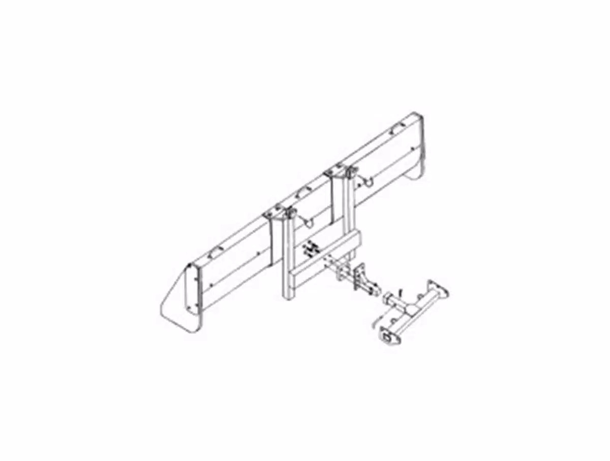 Access SnowSport Optional Angling Interceptor Fits 2" Receiver, Mounts