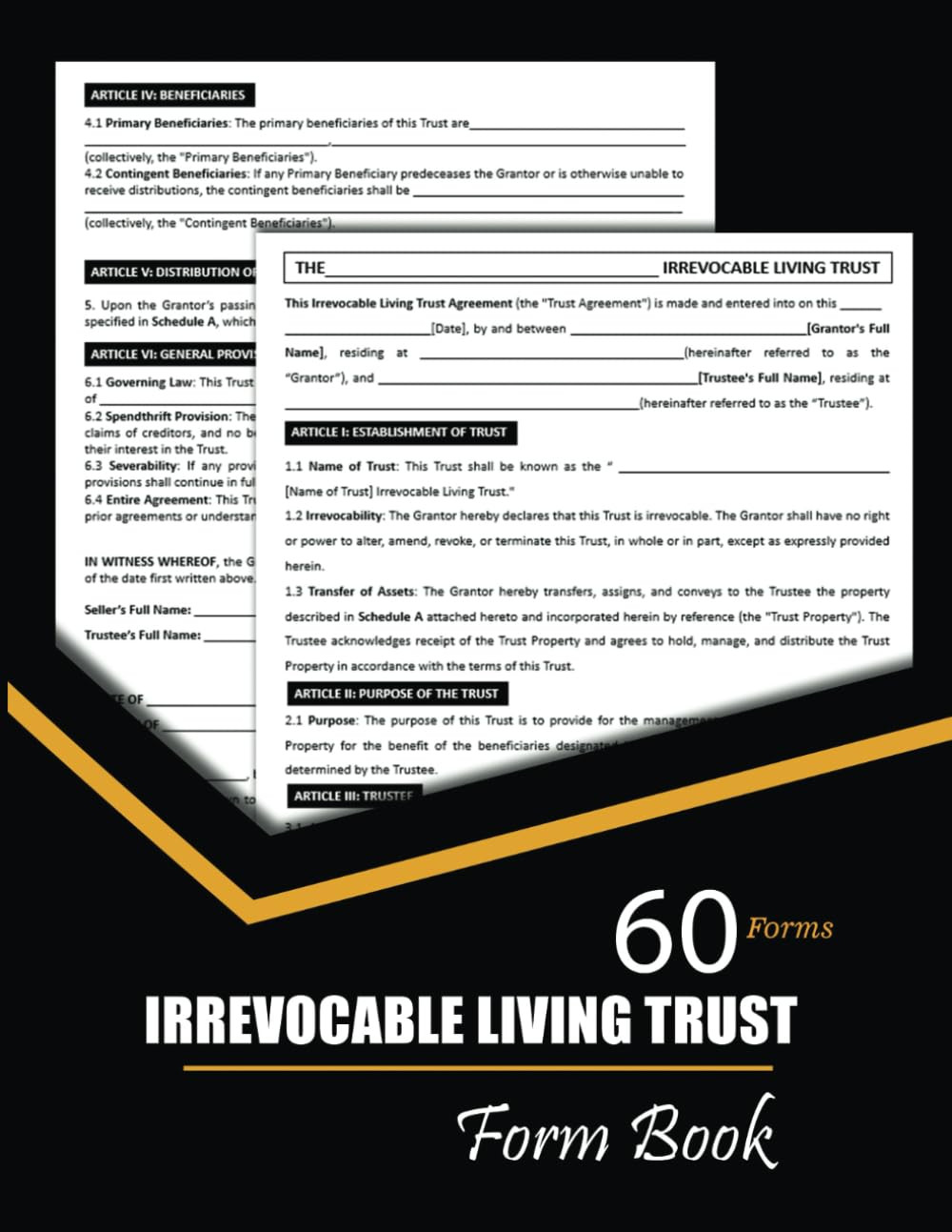 Irrevocable Living Trust Form Book: Asset Protection and Inheritance...