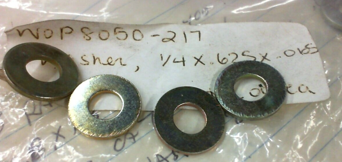 ARCTIC CAT WASHERS NOS 8050-217 1/4X625X.065