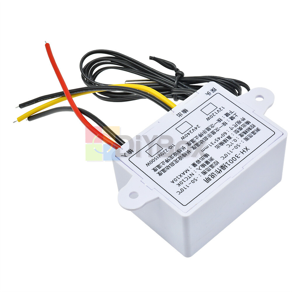 XH-W3001 Digital LED Temperature Controller Thermostat Control Switch AC110-220V