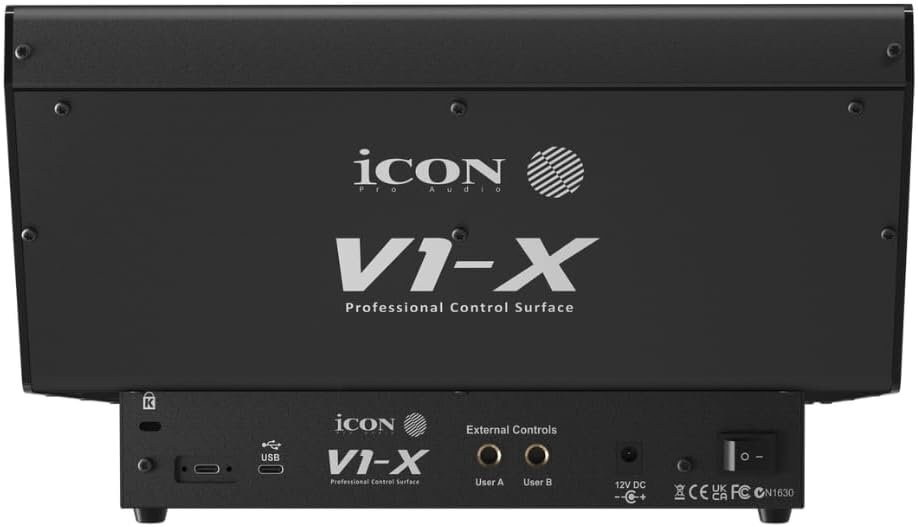 V1-X Extender for V1-M DAW Control Surface with Motorized Faders