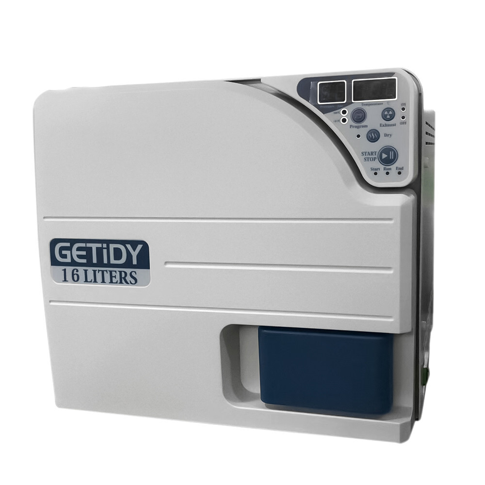 Getidy 16L Dental Medical Digital Steam Autoclave Sterilizer w/ Drying JCH-16 US