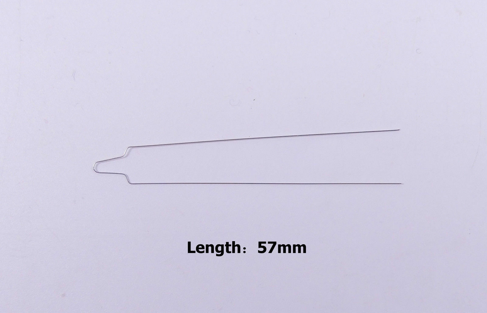 100 Pcs Dental Orthodontic S.S Ligature Tie Preformed Wires Long .008"/0.20mm