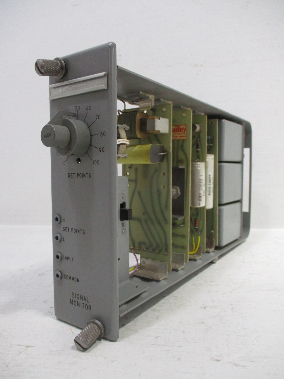 Bailey Controls 6613303G1 Signal Monitor Module Board Set Points