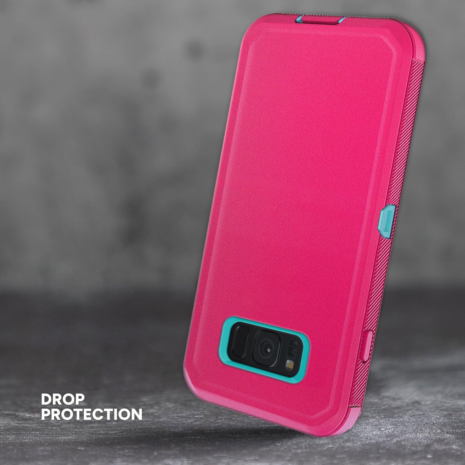 For Samsung Galaxy S8 / S8+ Rugged Phone Case Shockproof Cover Screen Protector