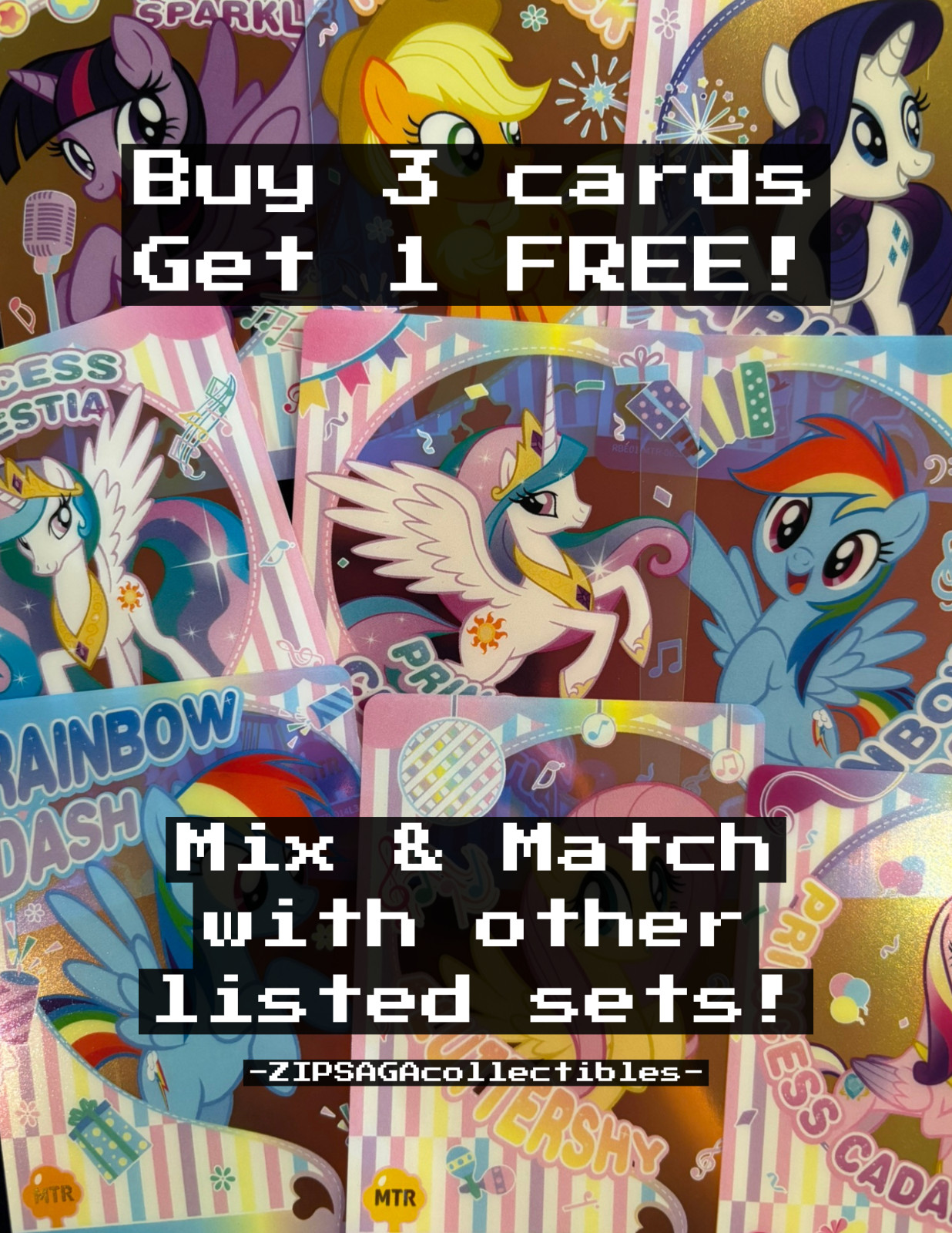 (MTR) Cute Splicing | CHOOSE YOUR CARD | My Little Pony KAYOU Friendship Eternal