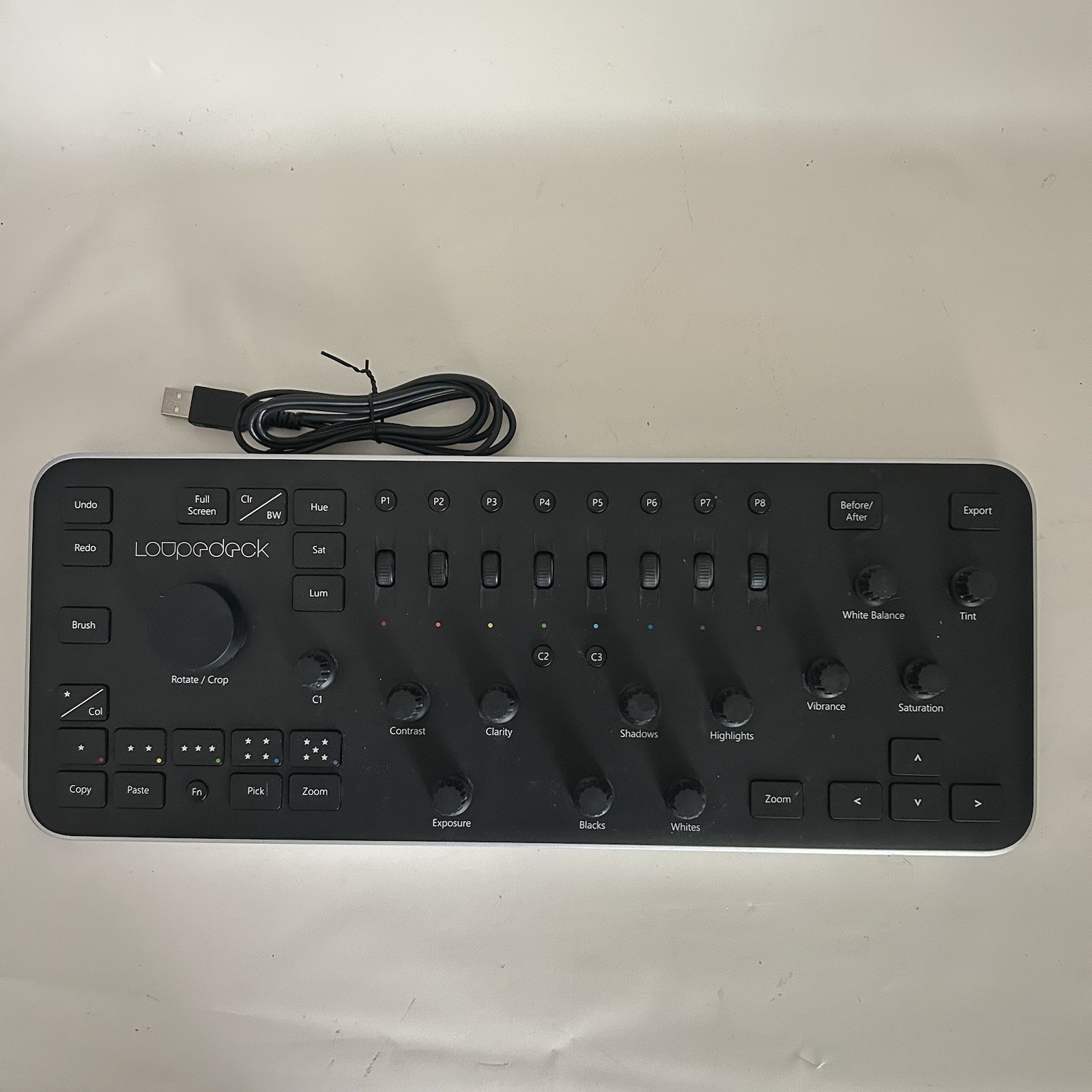 Loupedeck Photo Editing Console LD-1 Lightroom Keyboard USB Control