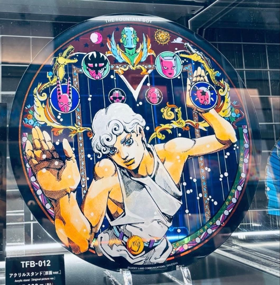 JOJO Bizarre Adventure The Fountain Boy Acrylic Stands Original Art Version