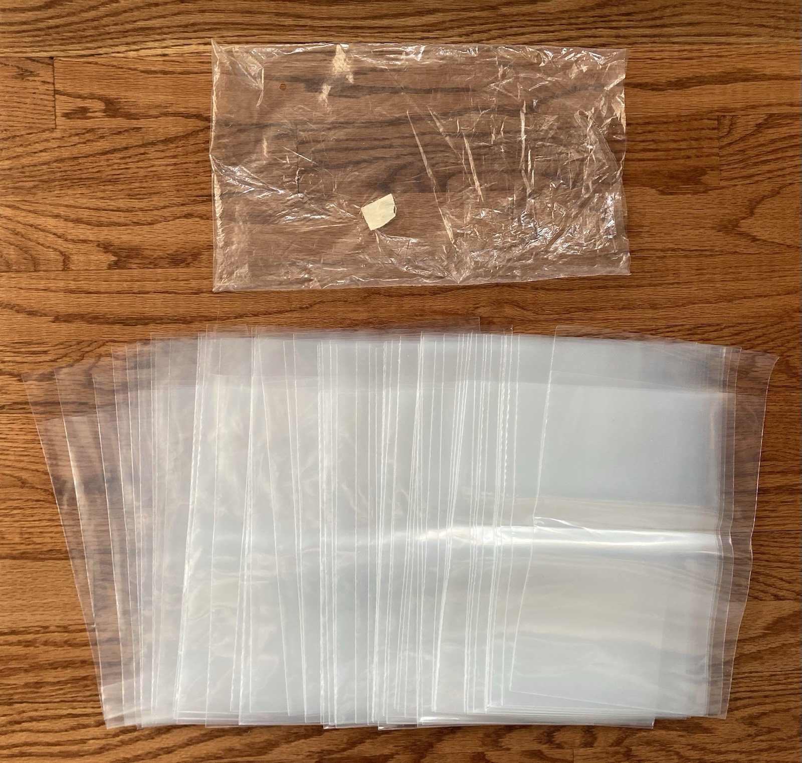 Comic Book Protective Poly Sleeve Bags Used Vintage Approximately 55 Pieces