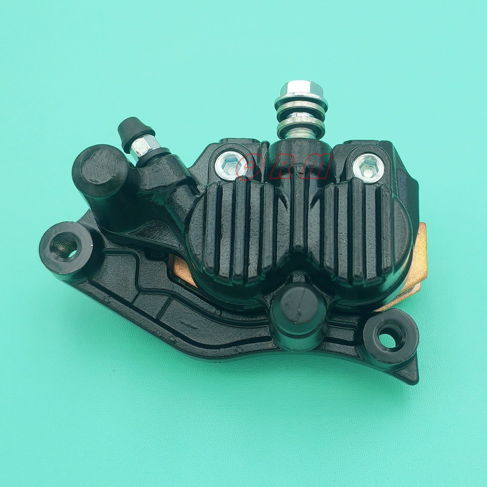 Front Brake Caliper W/Sintered Pads For HONDA XR350R 1984-1985 XR500R 1983-1984
