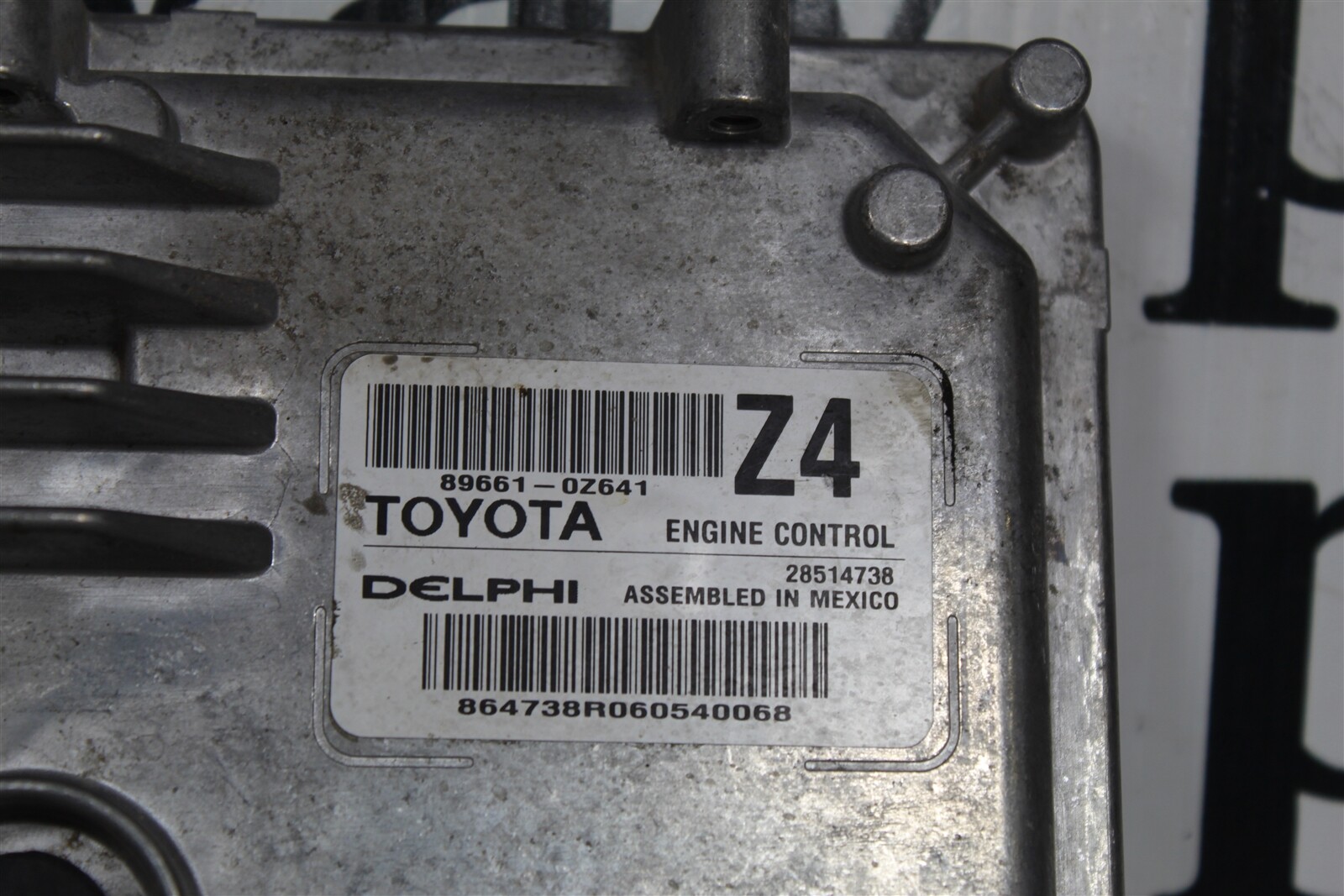 896610Z641 Toyota 2016 Corolla Engine Control Unit ECU Module 16D3 377 B38
